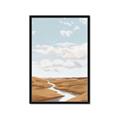 Picture of Desert Landscape Creek  _GroupedProduct_Rectangle_Portrait_Framed_Matted_