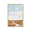 Picture of Desert Landscape Creek  _GroupedProduct_Rectangle_Portrait_Framed_Matted_