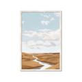 Picture of Desert Landscape Creek  _GroupedProduct_Rectangle_Portrait_Framed_Matted_