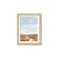 Picture of Desert Landscape Creek  _GroupedProduct_Rectangle_Portrait_Framed_Matted_