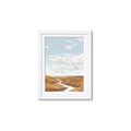 Picture of Desert Landscape Creek  _GroupedProduct_Rectangle_Portrait_Framed_Matted_