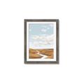 Picture of Desert Landscape Creek  _GroupedProduct_Rectangle_Portrait_Framed_Matted_