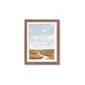 Picture of Desert Landscape Creek  _GroupedProduct_Rectangle_Portrait_Framed_Matted_