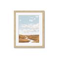 Picture of Desert Landscape Creek  _GroupedProduct_Rectangle_Portrait_Framed_Matted_