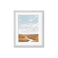 Picture of Desert Landscape Creek  _GroupedProduct_Rectangle_Portrait_Framed_Matted_