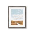 Picture of Desert Landscape Creek  _GroupedProduct_Rectangle_Portrait_Framed_Matted_