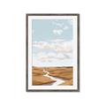 Picture of Desert Landscape Creek  _GroupedProduct_Rectangle_Portrait_Framed_Matted_