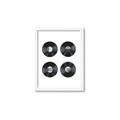 Picture of Records _GroupedProduct_Rectangle_Portrait_Framed_Matted_