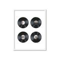 Picture of Records _GroupedProduct_Rectangle_Portrait_Framed_Matted_