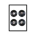 Picture of Records _GroupedProduct_Rectangle_Portrait_Framed_Matted_
