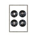 Picture of Records _GroupedProduct_Rectangle_Portrait_Framed_Matted_
