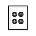 Picture of Records _GroupedProduct_Rectangle_Portrait_Framed_Matted_