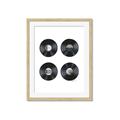 Picture of Records _GroupedProduct_Rectangle_Portrait_Framed_Matted_