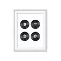 Picture of Records _GroupedProduct_Rectangle_Portrait_Framed_Matted_
