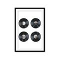 Picture of Records _GroupedProduct_Rectangle_Portrait_Framed_Matted_