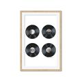 Picture of Records _GroupedProduct_Rectangle_Portrait_Framed_Matted_