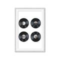 Picture of Records _GroupedProduct_Rectangle_Portrait_Framed_Matted_