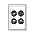 Picture of Records _GroupedProduct_Rectangle_Portrait_Framed_Matted_