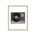 Picture of Record Player _GroupedProduct_Rectangle_Portrait_Framed_Matted_