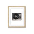 Picture of Record Player _GroupedProduct_Rectangle_Portrait_Framed_Matted_
