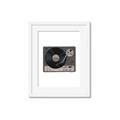 Picture of Record Player _GroupedProduct_Rectangle_Portrait_Framed_Matted_
