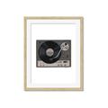Picture of Record Player _GroupedProduct_Rectangle_Portrait_Framed_Matted_