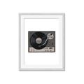 Picture of Record Player _GroupedProduct_Rectangle_Portrait_Framed_Matted_