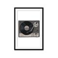 Picture of Record Player _GroupedProduct_Rectangle_Portrait_Framed_Matted_