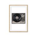 Picture of Record Player _GroupedProduct_Rectangle_Portrait_Framed_Matted_