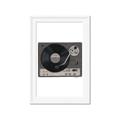 Picture of Record Player _GroupedProduct_Rectangle_Portrait_Framed_Matted_
