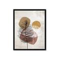 Picture of Geo Botanical I _GroupedProduct_Rectangle_Portrait_Framed_Matted_