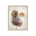 Picture of Geo Botanical I _GroupedProduct_Rectangle_Portrait_Framed_Matted_