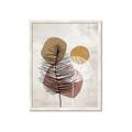 Picture of Geo Botanical I _GroupedProduct_Rectangle_Portrait_Framed_Matted_