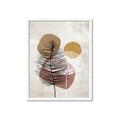 Picture of Geo Botanical I _GroupedProduct_Rectangle_Portrait_Framed_Matted_
