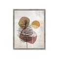 Picture of Geo Botanical I _GroupedProduct_Rectangle_Portrait_Framed_Matted_