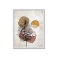 Picture of Geo Botanical I _GroupedProduct_Rectangle_Portrait_Framed_Matted_
