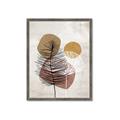Picture of Geo Botanical I _GroupedProduct_Rectangle_Portrait_Framed_Matted_