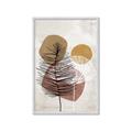 Picture of Geo Botanical I _GroupedProduct_Rectangle_Portrait_Framed_Matted_
