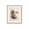 Picture of Geo Botanical I _GroupedProduct_Rectangle_Portrait_Framed_Matted_