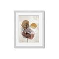 Picture of Geo Botanical I _GroupedProduct_Rectangle_Portrait_Framed_Matted_