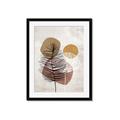 Picture of Geo Botanical I _GroupedProduct_Rectangle_Portrait_Framed_Matted_