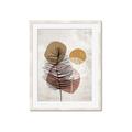 Picture of Geo Botanical I _GroupedProduct_Rectangle_Portrait_Framed_Matted_