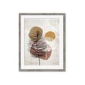 Picture of Geo Botanical I _GroupedProduct_Rectangle_Portrait_Framed_Matted_