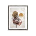 Picture of Geo Botanical I _GroupedProduct_Rectangle_Portrait_Framed_Matted_
