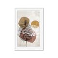 Picture of Geo Botanical I _GroupedProduct_Rectangle_Portrait_Framed_Matted_