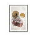 Picture of Geo Botanical I _GroupedProduct_Rectangle_Portrait_Framed_Matted_