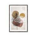 Picture of Geo Botanical I _GroupedProduct_Rectangle_Portrait_Framed_Matted_