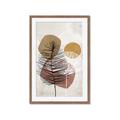Picture of Geo Botanical I _GroupedProduct_Rectangle_Portrait_Framed_Matted_