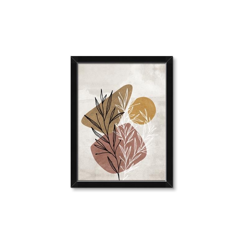 Picture of Geo Botanical II  _GroupedProduct_Rectangle_Portrait_Framed_Matted_