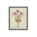 Picture of Dried Flowers with Outline I _GroupedProduct_Rectangle_Portrait_Framed_Matted_